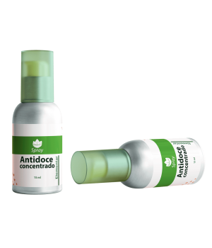 Spray antidoce concentrado contendo Gymnema, Melissa e Picolinato de Cromo