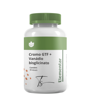 Cromo GTF + Vanádio Bisglicinato